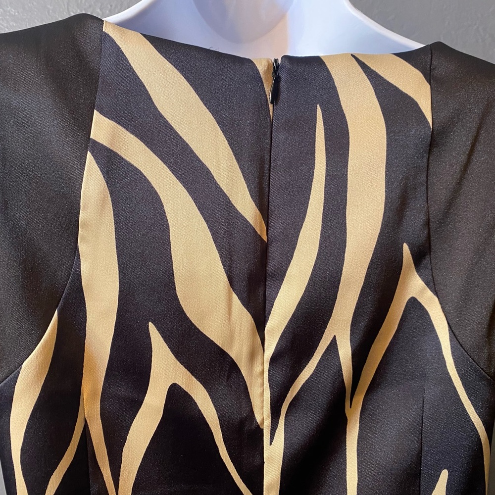 ALYX LIMITED SAFARI SILK ROUNDNECK  SLEEVELESS SHIFT DRESS - Picture 12 of 16